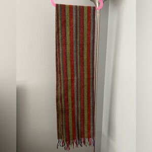 NWOT Vintage John Hanly Lambswool scarf